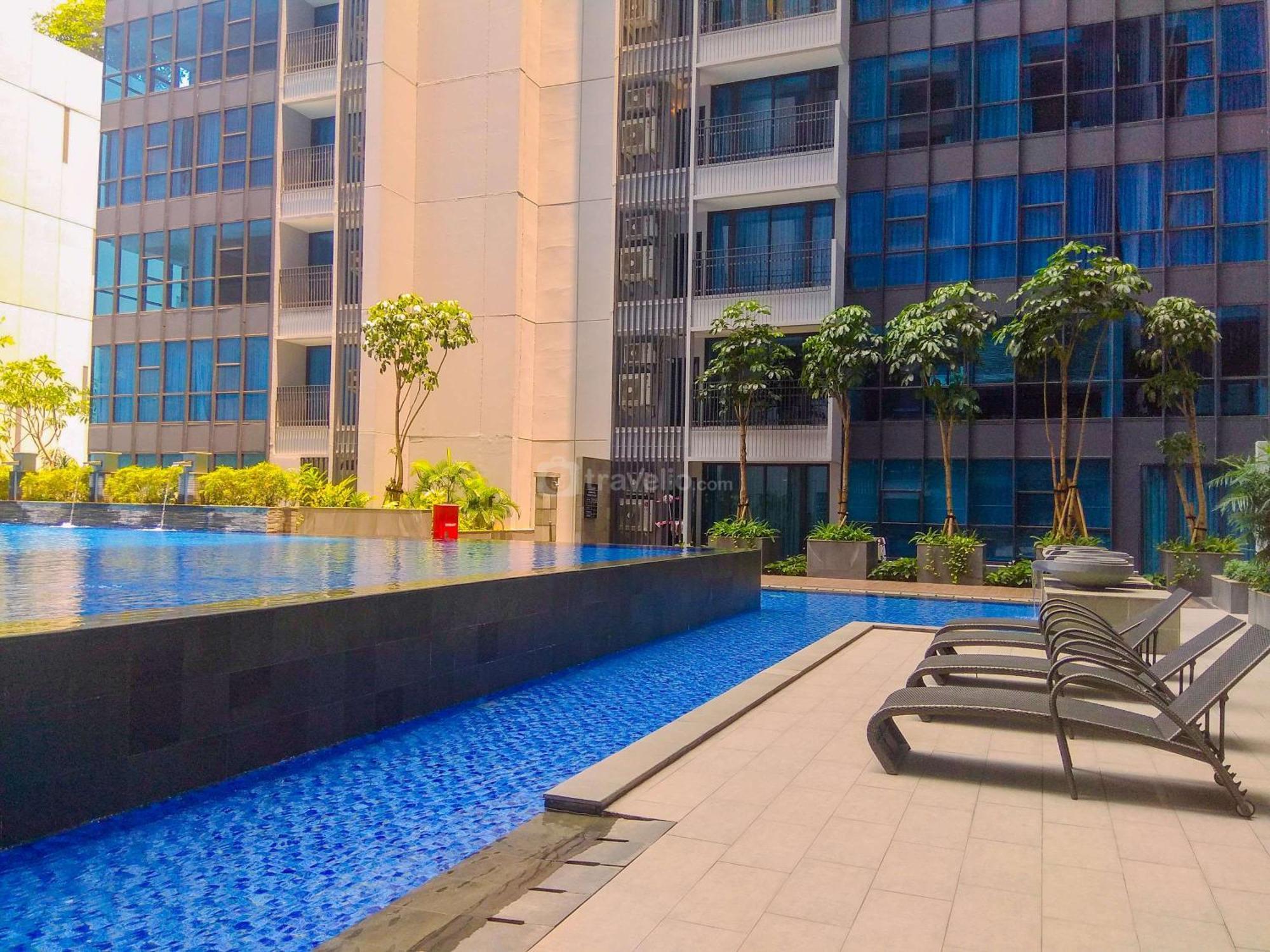 Apartment Spacious And 3br At 28th Floor Casa Grande By Travelio